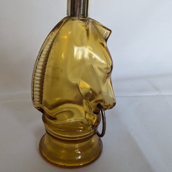 Vintage Avon Horse Head Windjammer After Shave Cologne Bottle 1970s - Picture 2 of 6